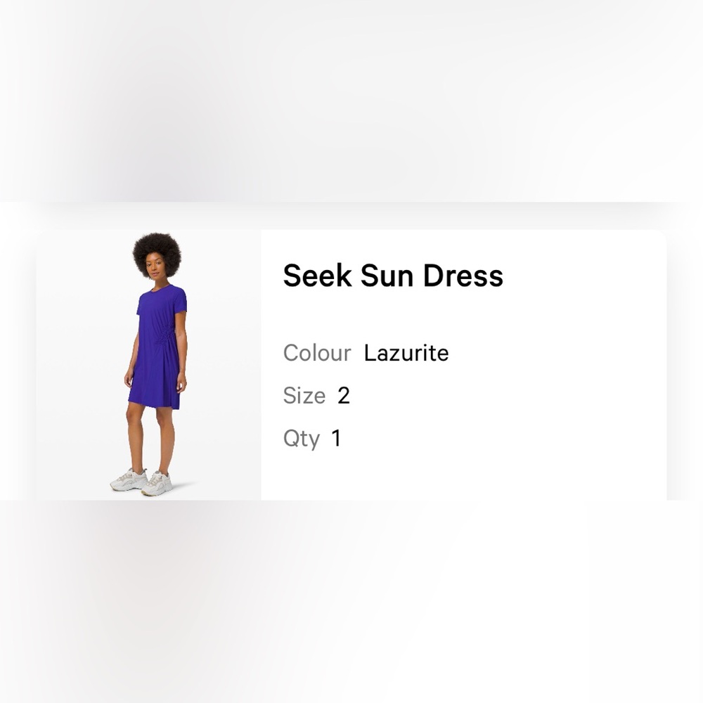 Lululemon dress. 2